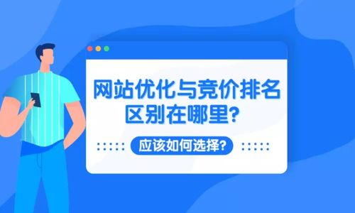 網站優化與競價排名的區別及選擇策略